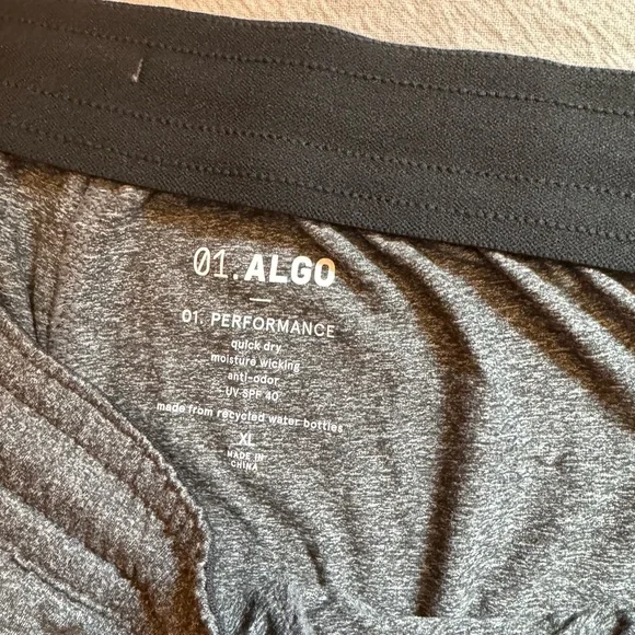 Men's Algo  Gray Pants - Picture 2 of 6